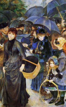 les parapluies Pierre Auguste Renoir Peinture à l'huile